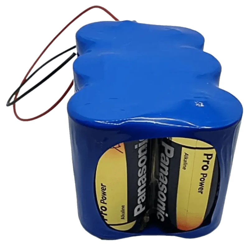 Pile alcaline 6LR20 9V 18Ah pour alarme - sortie fils
