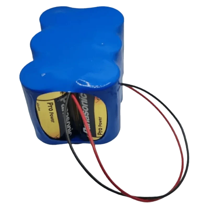 Pile alcaline 6LR20 9V 18Ah pour alarme - sortie fils