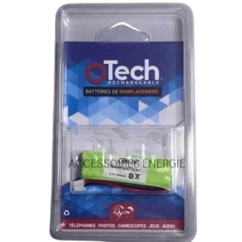Batterie 2.4V 500mAh NiMH VTech GE AT&T