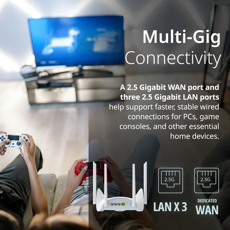 D-Link BE3600 Dual-Band Wi-Fi 7 Smart Router - R36
