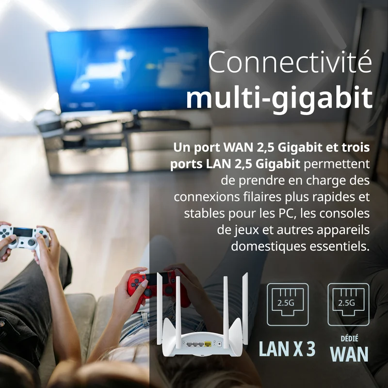 D-Link BE3600 Dual-Band Wi-Fi 7 Smart Router - R36