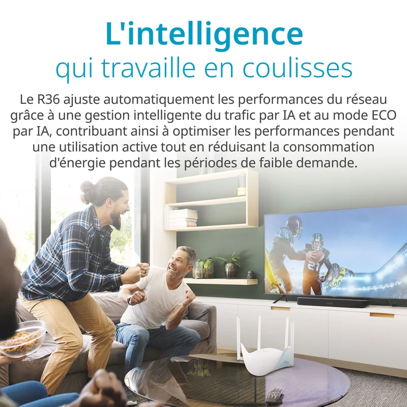 D-Link BE3600 Dual-Band Wi-Fi 7 Smart Router - R36