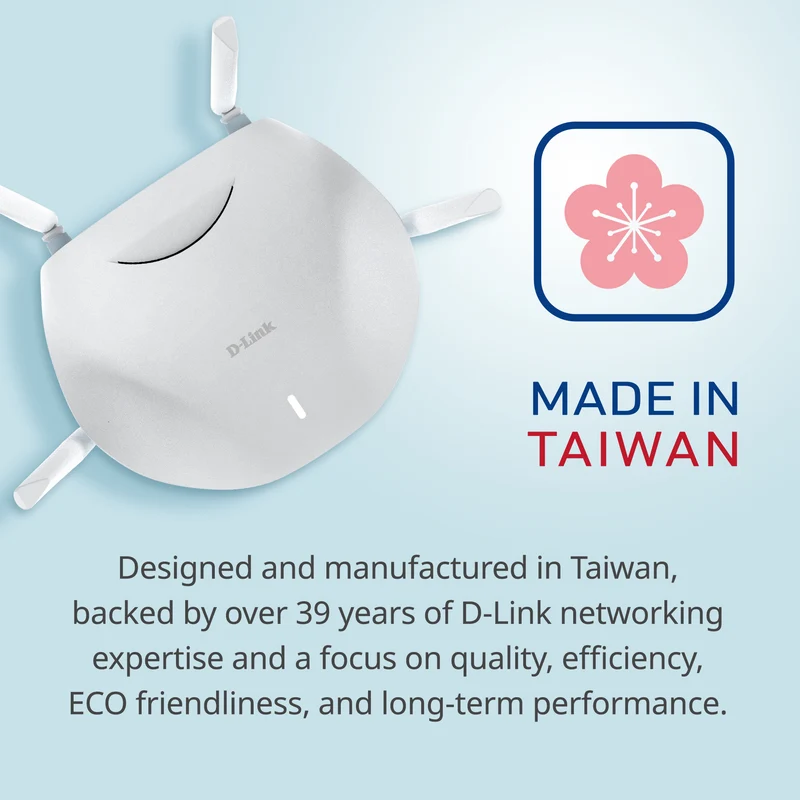 D-Link BE3600 Dual-Band Wi-Fi 7 Smart Router - R36