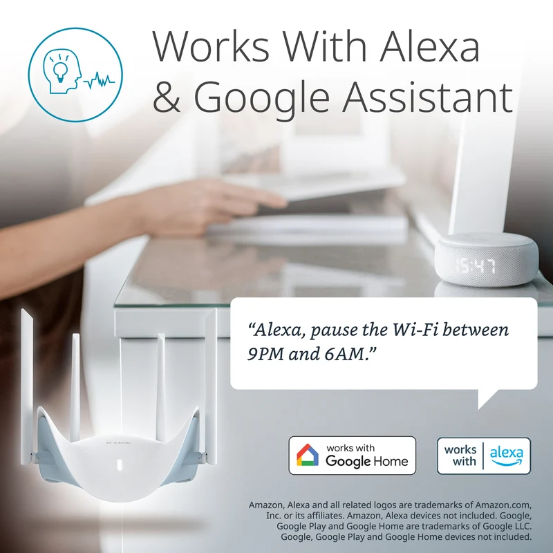 D-Link BE3600 Dual-Band Wi-Fi 7 Smart Router - R36