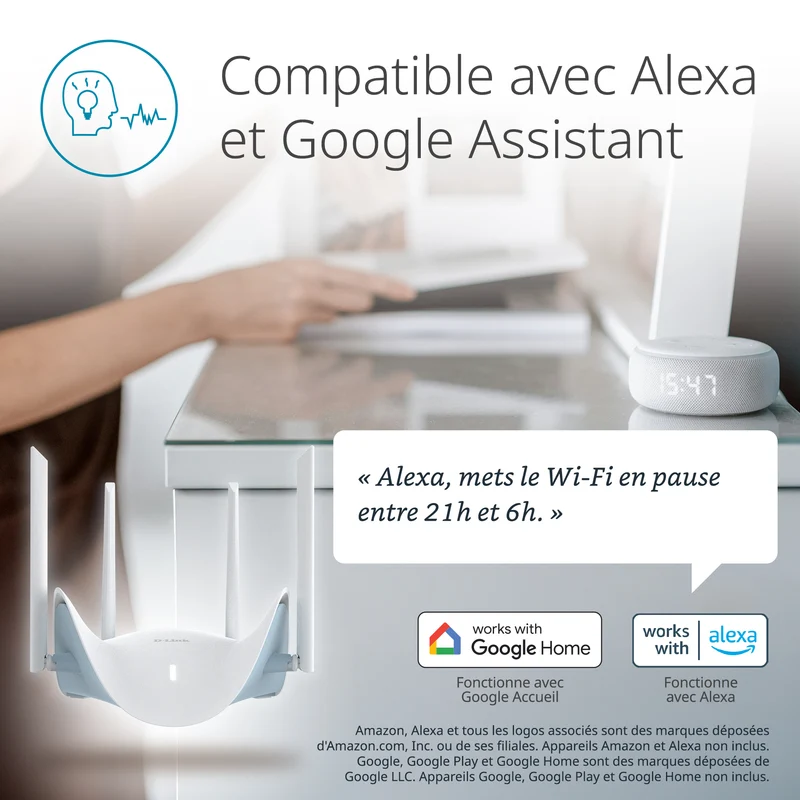 D-Link BE3600 Dual-Band Wi-Fi 7 Smart Router - R36
