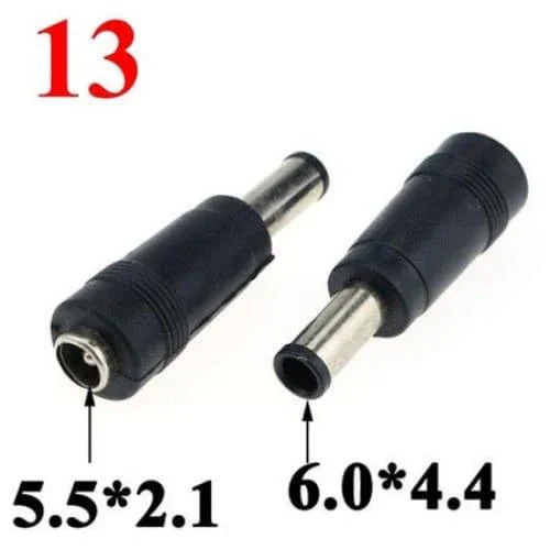Adaptateur DC 5.5x2.1mm avec embouts