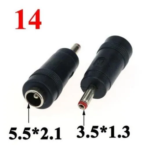 Adaptateur DC 5.5x2.1mm avec embouts