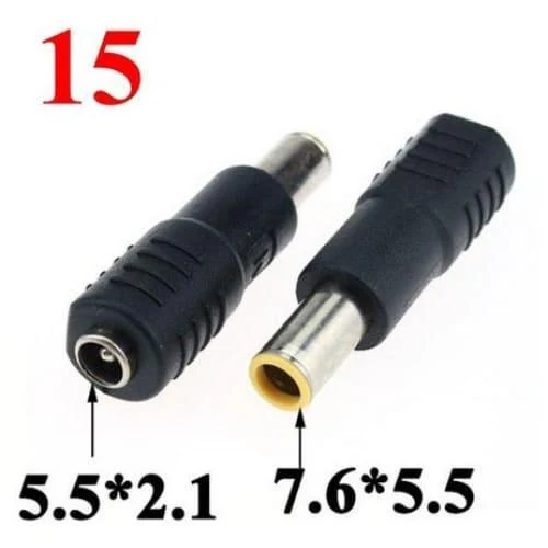 Adaptateur DC 5.5x2.1mm avec embouts