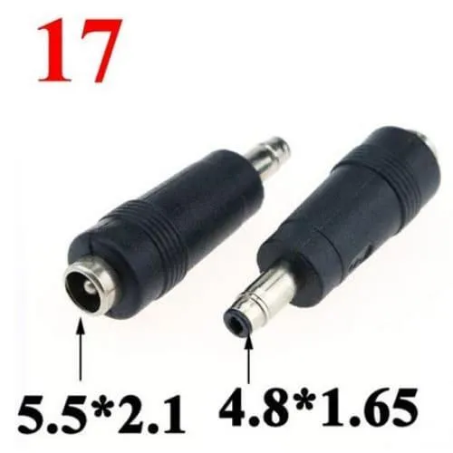 Adaptateur DC 5.5x2.1mm avec embouts