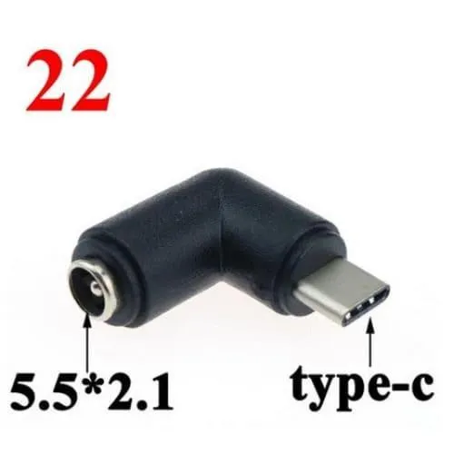 Adaptateur DC 5.5x2.1mm avec embouts