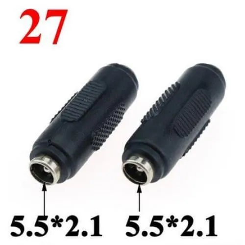 Adaptateur DC 5.5x2.1mm avec embouts