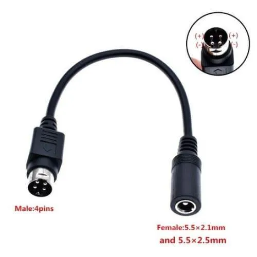Adaptateur DC 5.5x2.1mm avec embouts