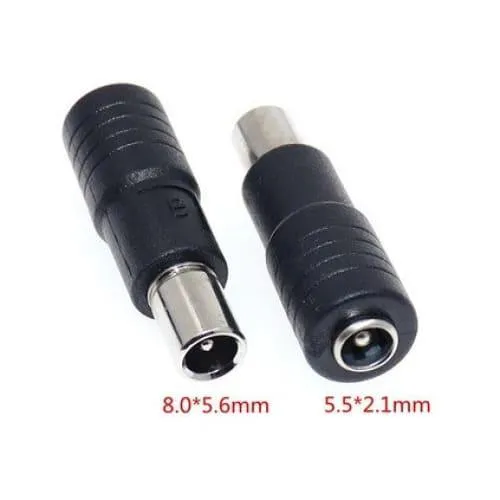 Adaptateur DC 5.5x2.1mm avec embouts