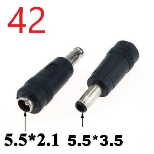 Adaptateur DC 5.5x2.1mm avec embouts