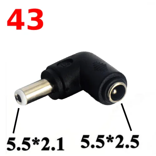 Adaptateur DC 5.5x2.1mm avec embouts