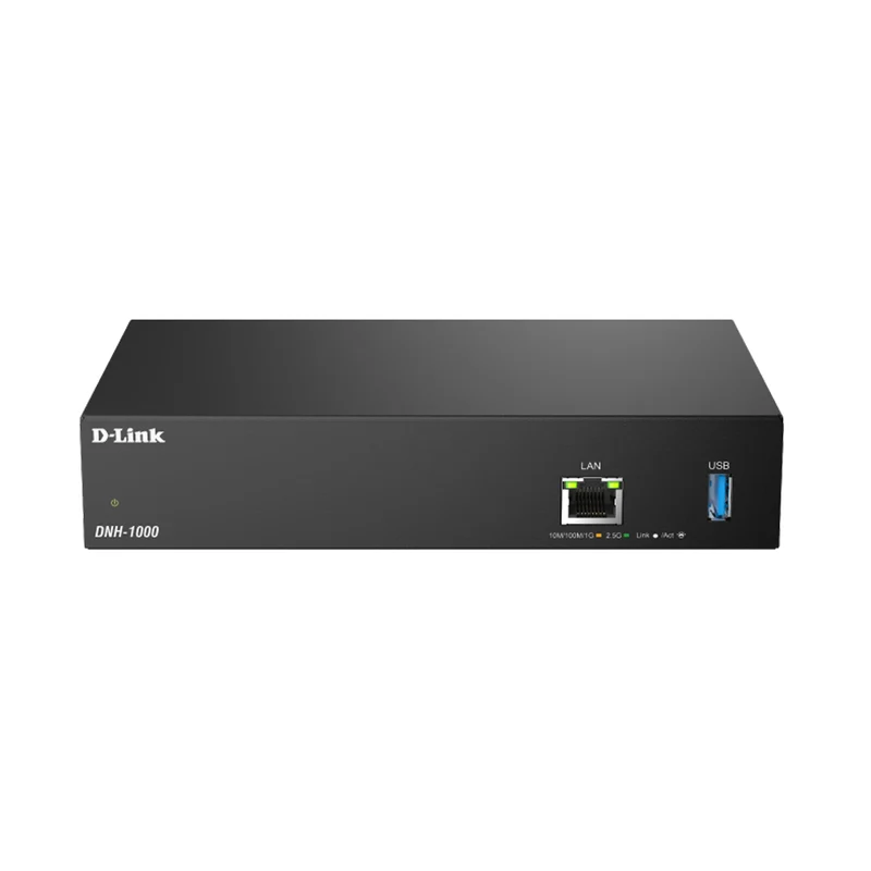 D-Link Nuclias Connect Hardware Controller (DNH-1000) | Scalable & Compact Network Solution | Management of up to 500 Devices | NDAA Compliant