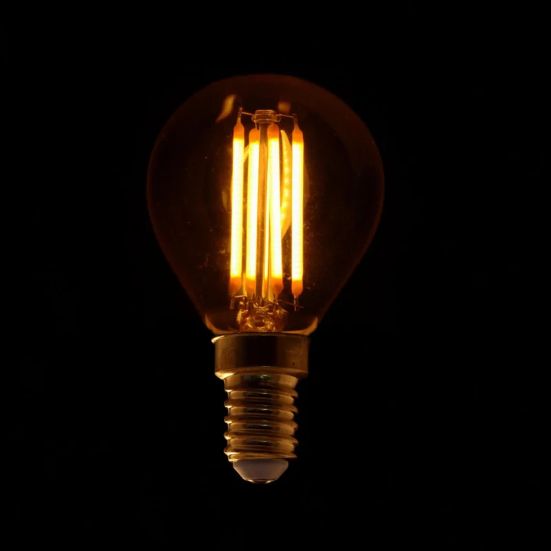 Ampoule LED E14 Filament 4W G45 - Pack de 10