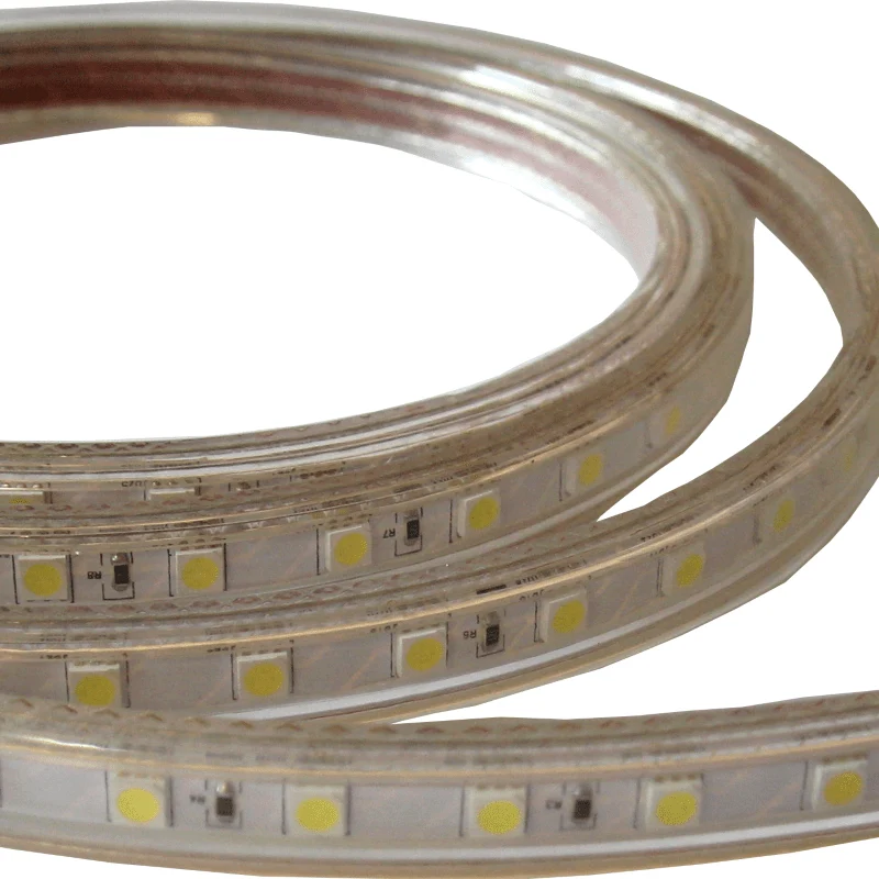Ruban LED 220V 5050 IP65 60LED/m (Vendu sur mesure au mètre)