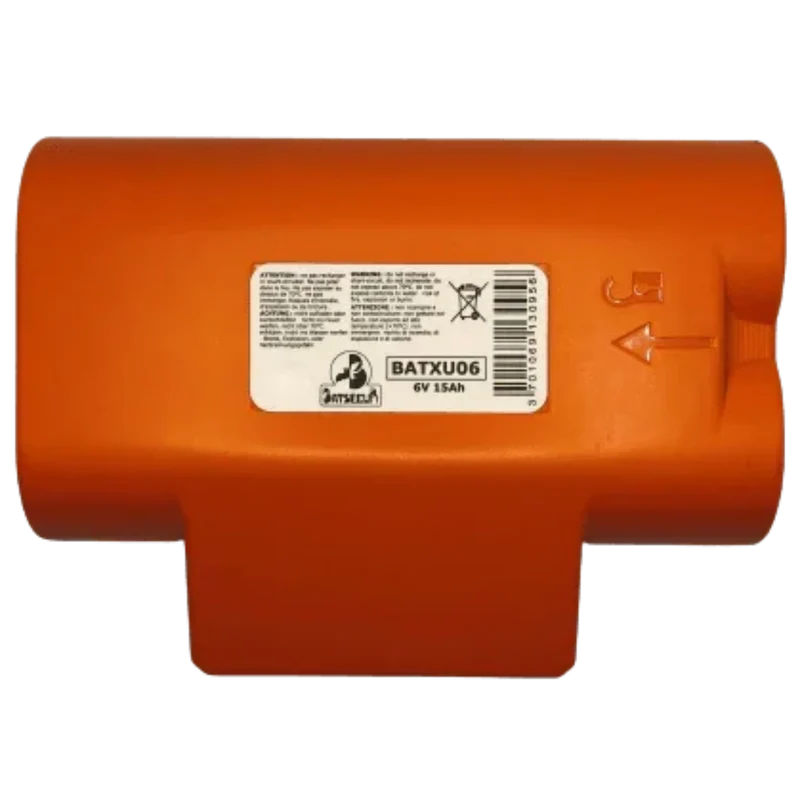 Pile pour alarme RXU06X 6V 15Ah compatible Hager Daitem BATXU06