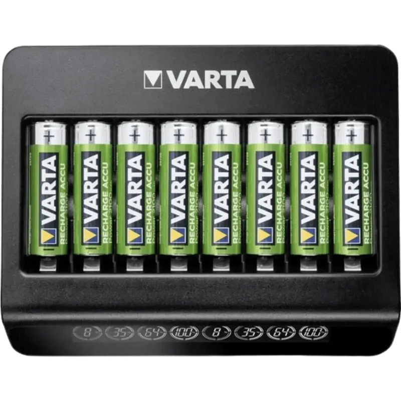 Chargeur VARTA LCD Multi Charger+ 57681 pour AA AAA NiMH