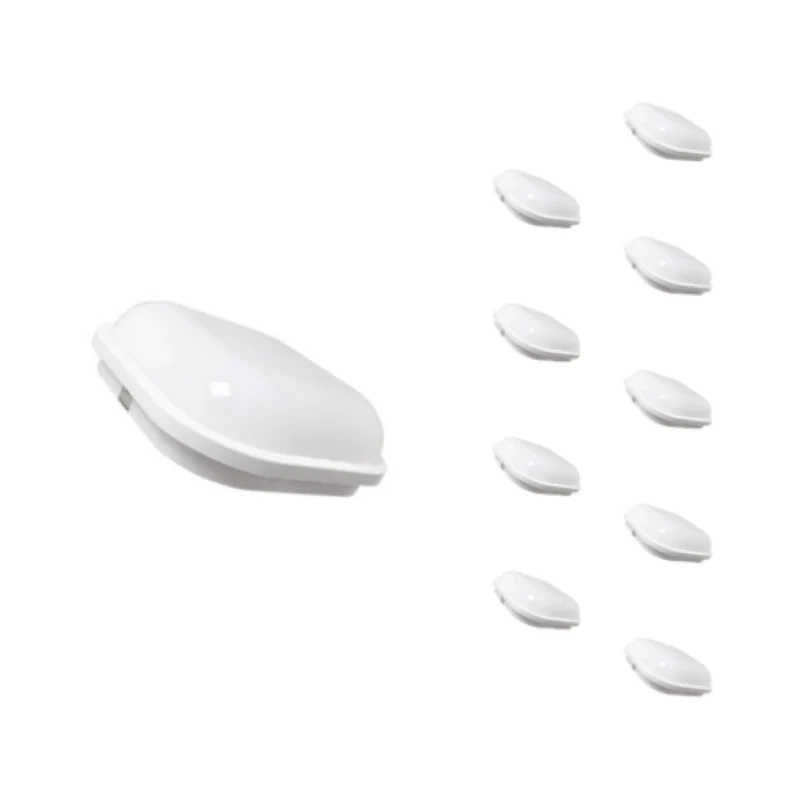 Pack de 10 - Applique LED Murale 20W Blanche Carré IP65