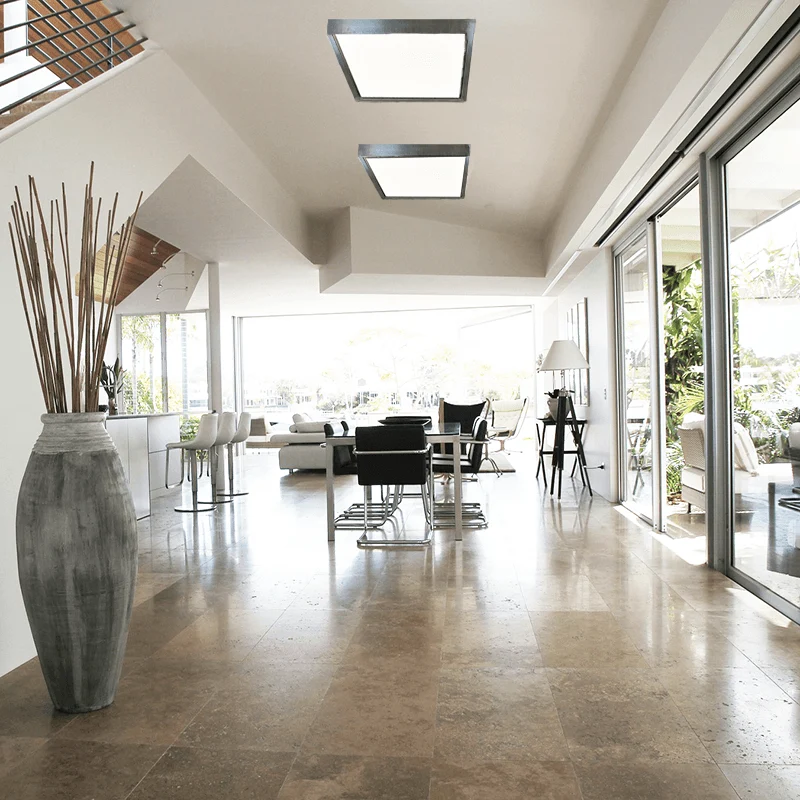 Kit Saillie ALU pour Panneau LED 60x60 Slim - Pack de 6