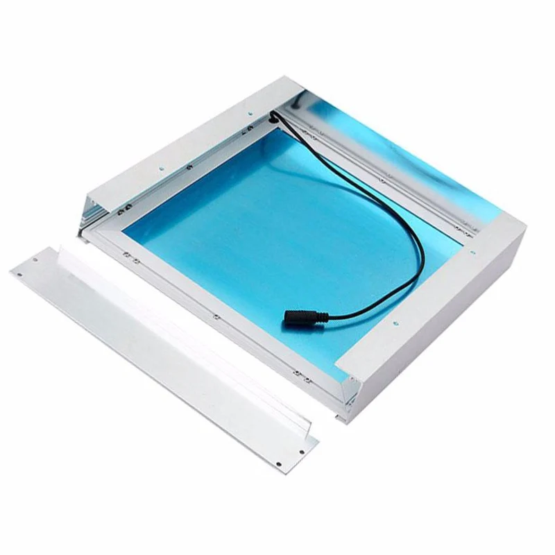Kit Saillie ALU pour Panneau LED 60x60 Slim - Pack de 6