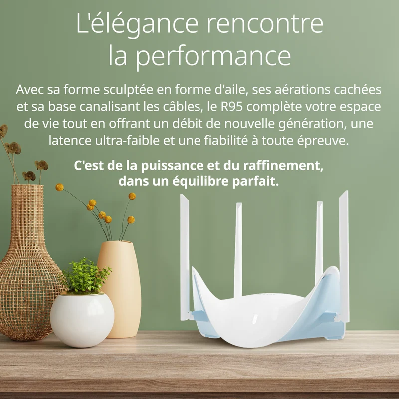 D-Link BE9500 Tri-Band Wi-Fi 7 Smart Router - R95