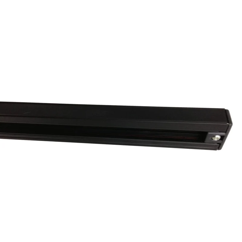 Rail Monophasé pour Spot LED 2m NOIR