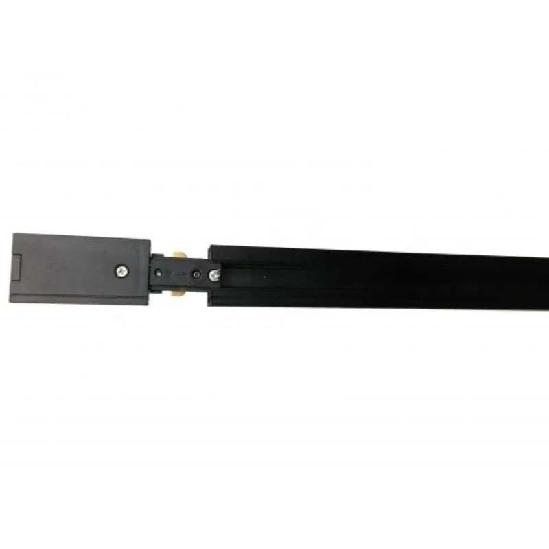 Rail Monophasé pour Spot LED 2m NOIR