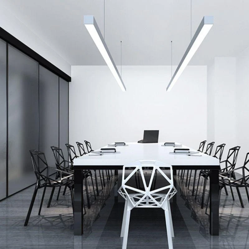 Suspension Linéaire LED 120cm 40W Interconnectable GRIS
