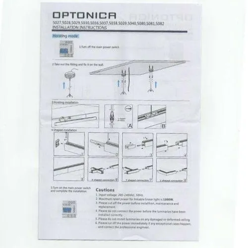 Suspension Linéaire LED 120cm 40W Interconnectable GRIS