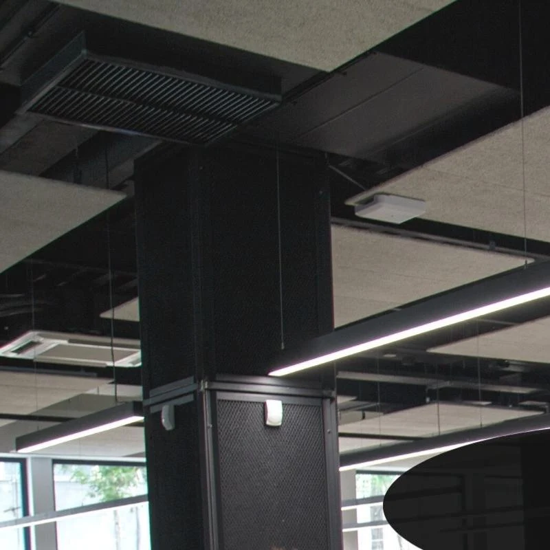 Suspension Linéaire LED 120cm 40W Interconnectable NOIR