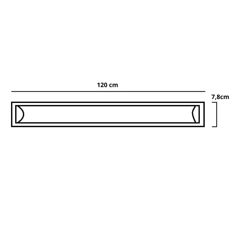 Réglette LED 120cm 36W