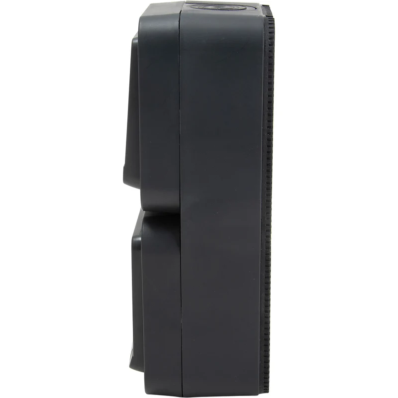 Prise type E IP55 - 2P+T 16A + va et vient - bornes auto - saillie - gamme Granite - Protec