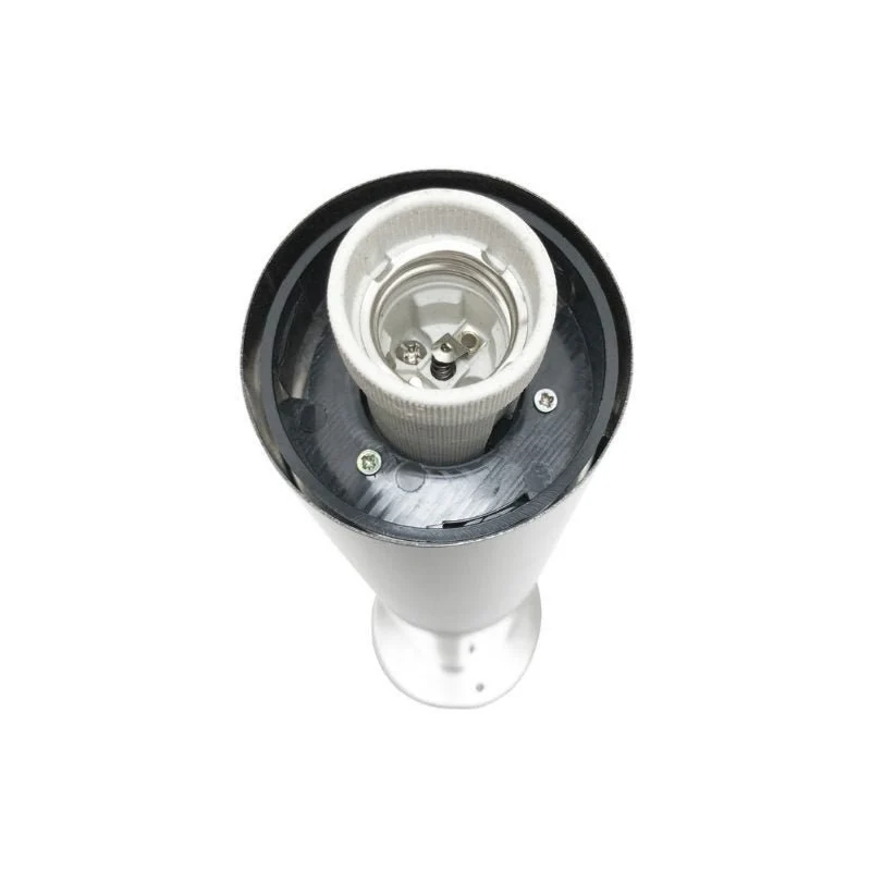 Borne Extérieure 100cm 220V IP65 ARGENT pour Ampoule E27