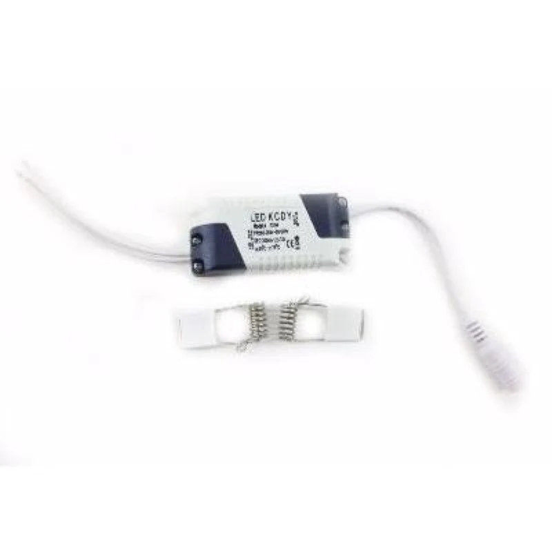 Spot LED Extra Plat Rond BLANC 12W - Pack de 5