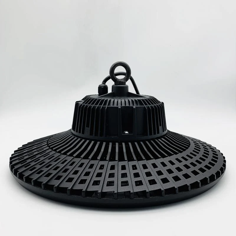 Suspension Industrielle HighBay UFO 100W IP65 NOIR