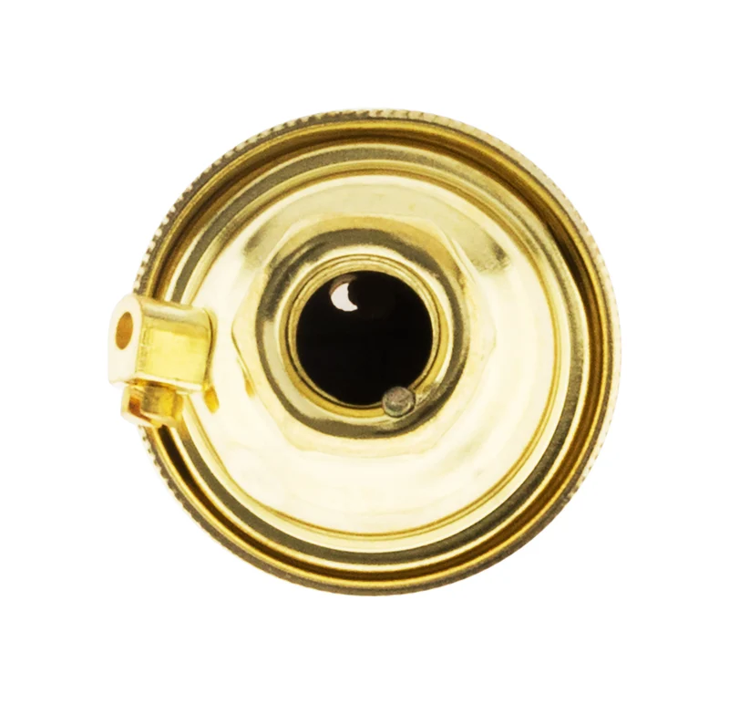 Douille B22 acier laitonné - Zenitech