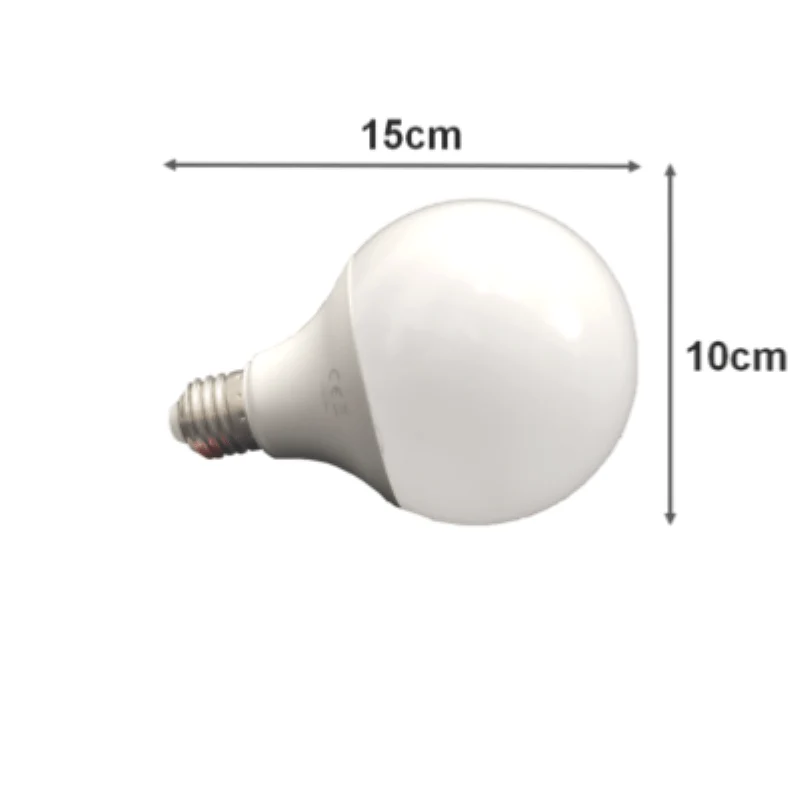Ampoule LED E27 12W 220V G95 300° Globe