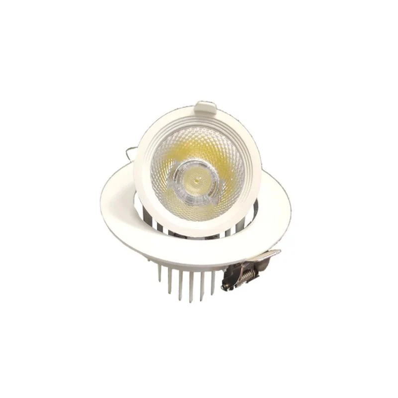 Spot LED Rond Encastrable Orientable BLANC 12W