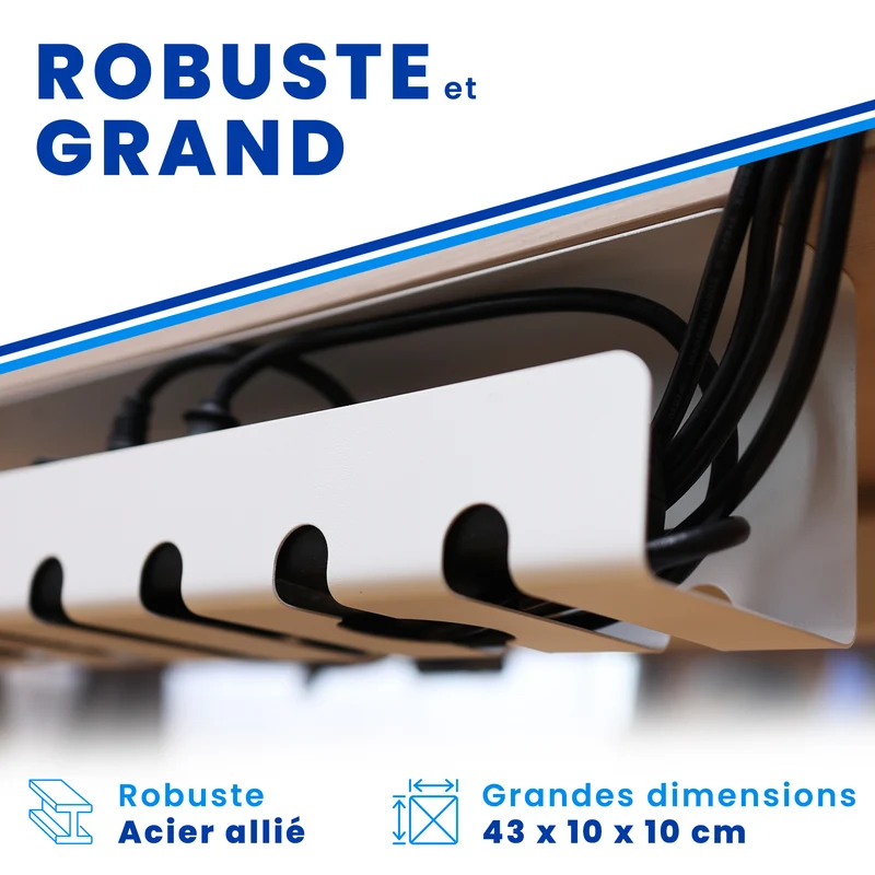 Organisateur de câbles - Lot de 1