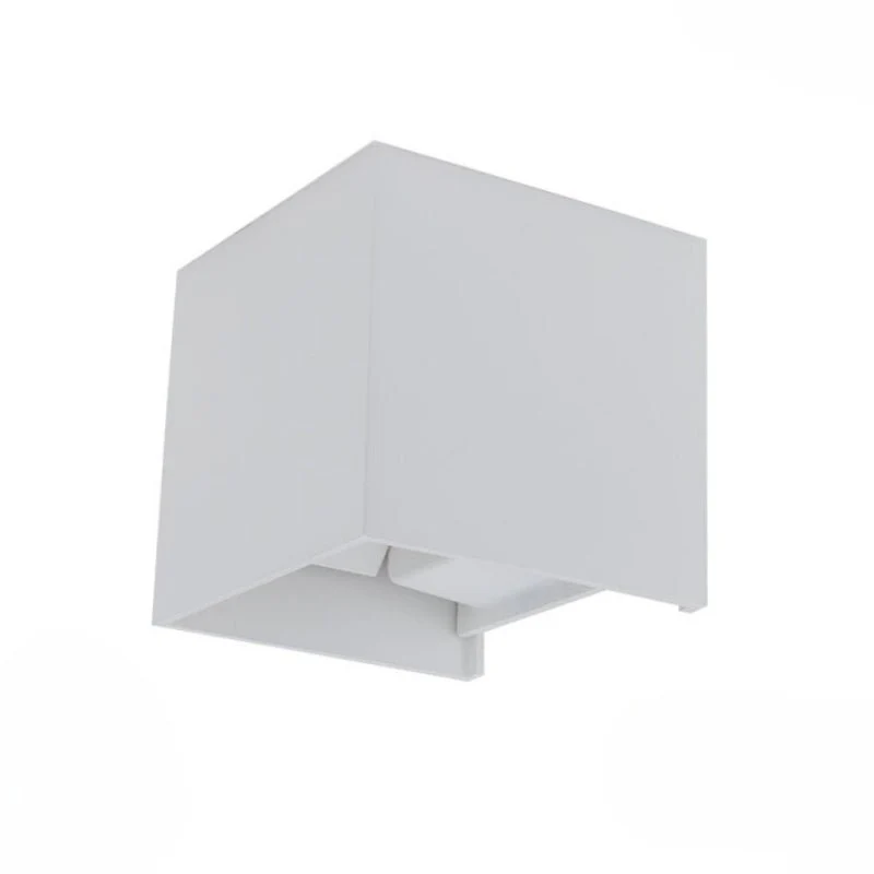 Applique Murale Blanche LED 12W IP54 Carré