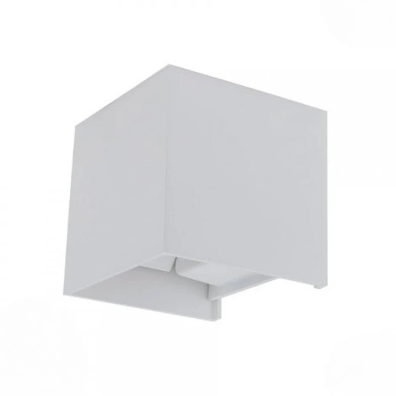 Applique Murale Blanche LED 6W IP54 Carré