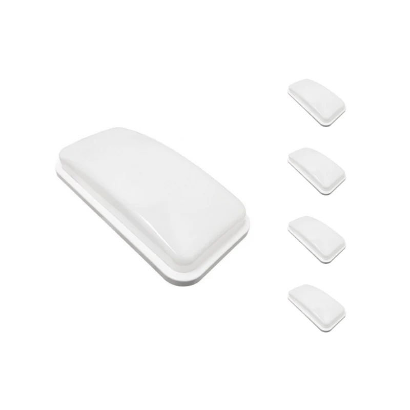 Pack de 5 - Applique LED Murale 20W Rectangulaire IP65