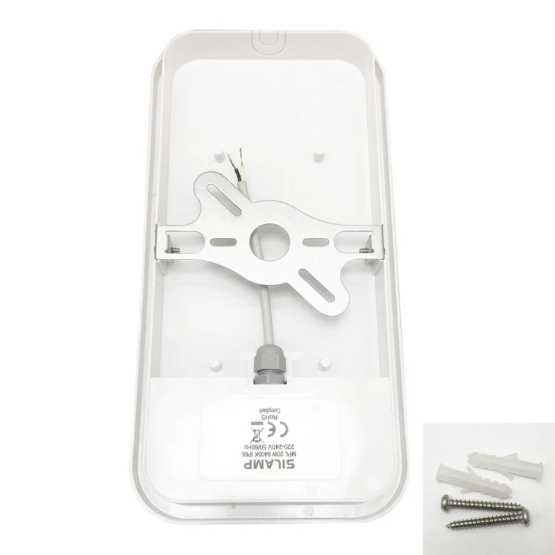 Pack de 10 - Applique LED Murale 20W Rectangulaire IP65