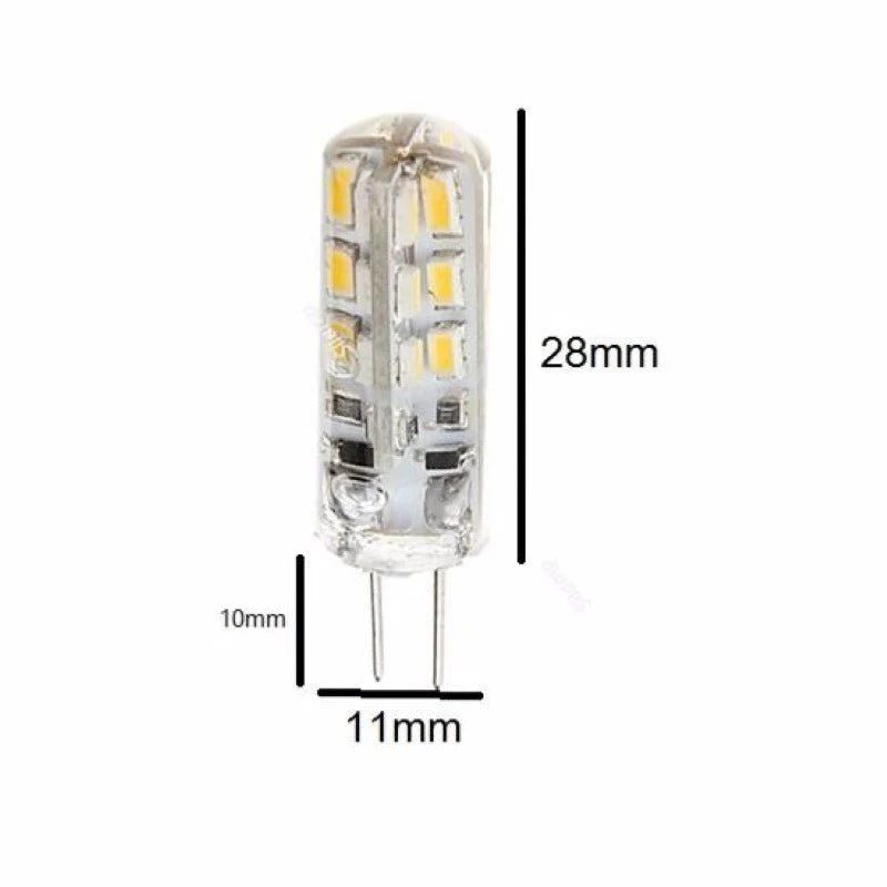 Pack de 10 - Ampoule LED G4 2W 12V SMD2835 24LED 360°
