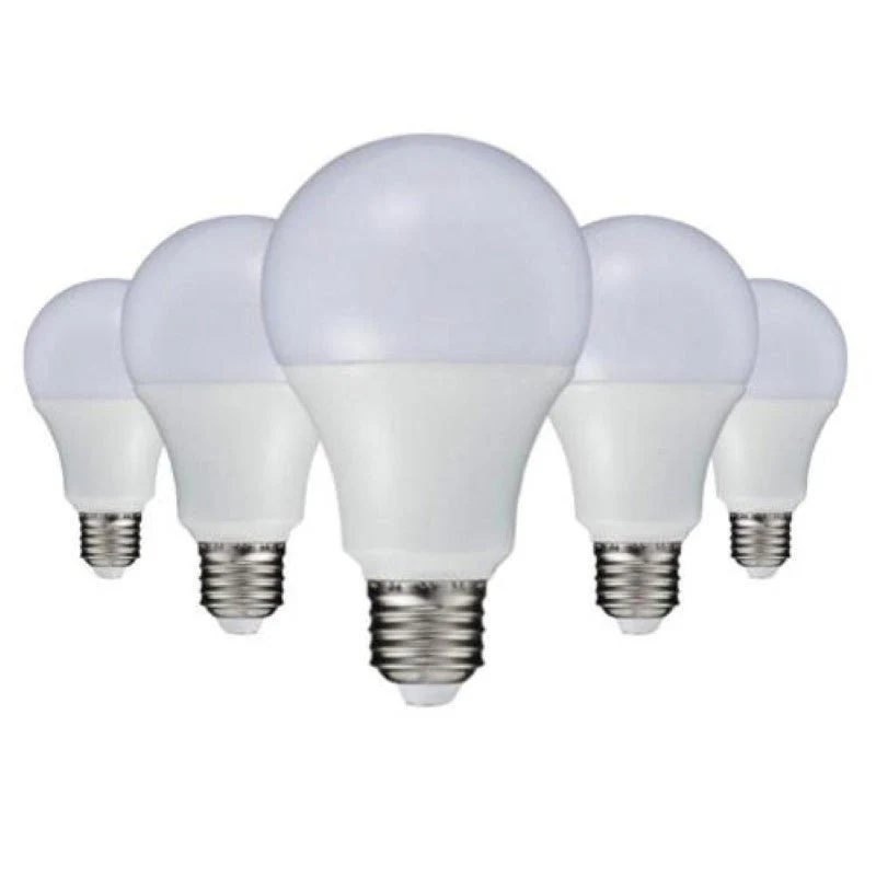 Pack de 5 - Ampoule LED E27 5W 220V RGBW