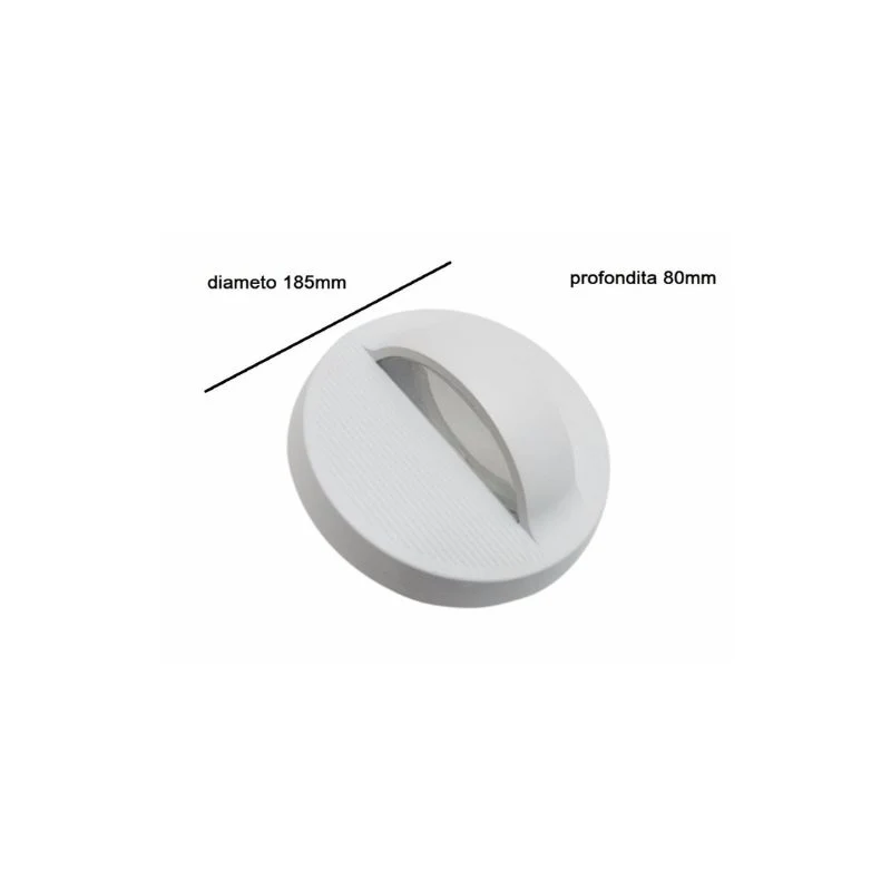 Applique Murale LED Ronde 7W IP44 BLANC