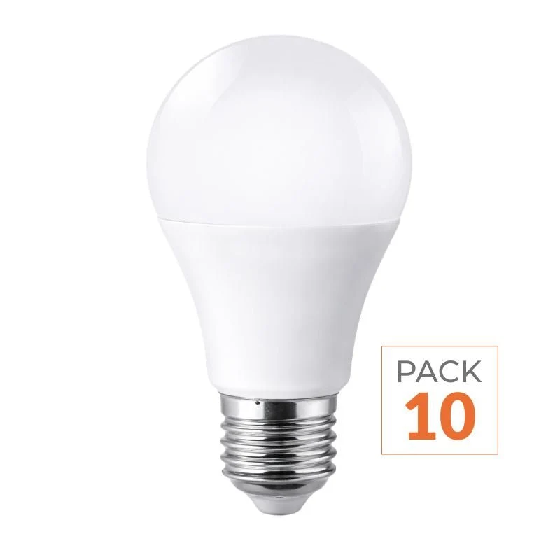 Pack de 10 - Ampoule LED E27 18W 220V A70
